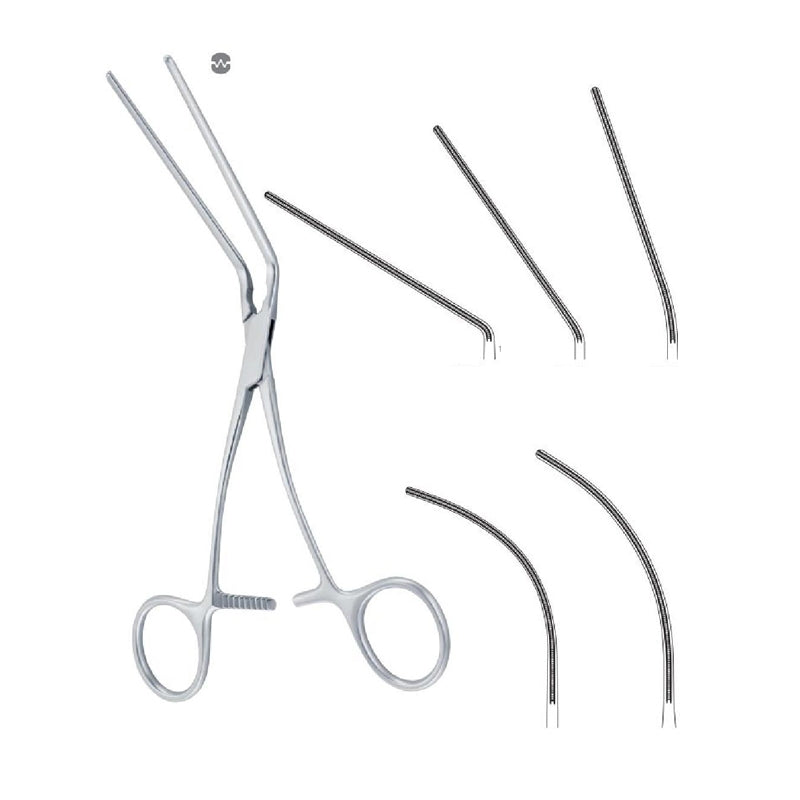 Morris-De Bakey Aorta Clamp & atraumatic vascular forceps