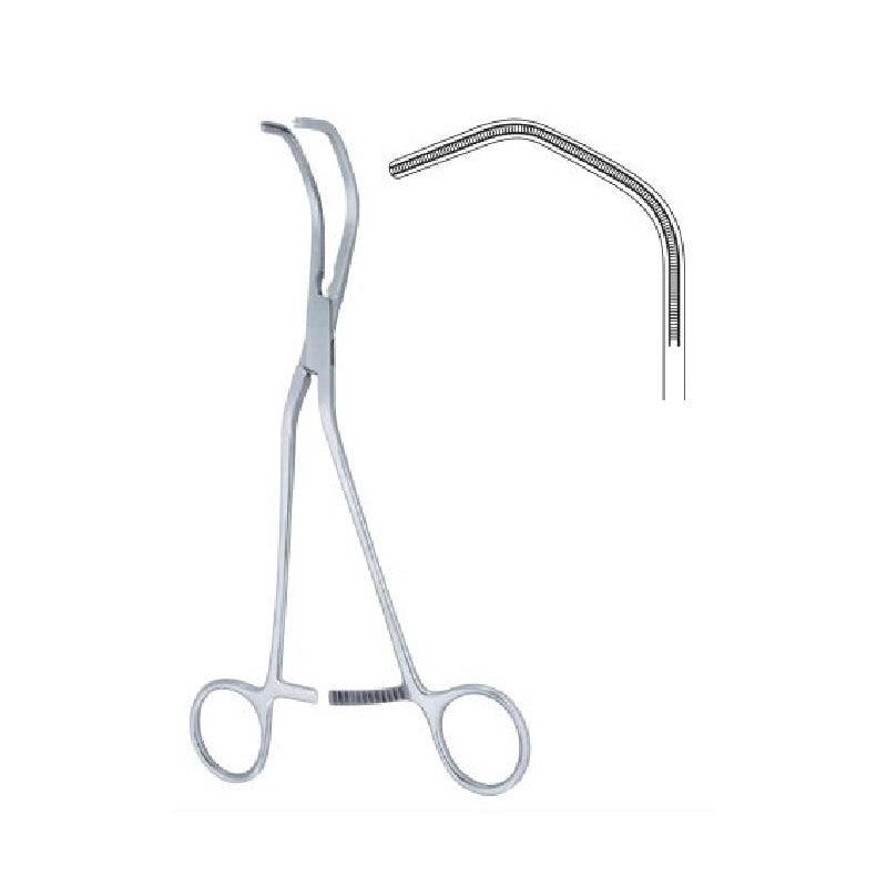 Diethrich Aota Clamp & atraumatic vascular forceps