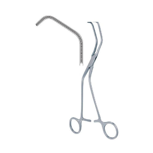 Ochsner Aorta clamp & atraumatic vascular forceps