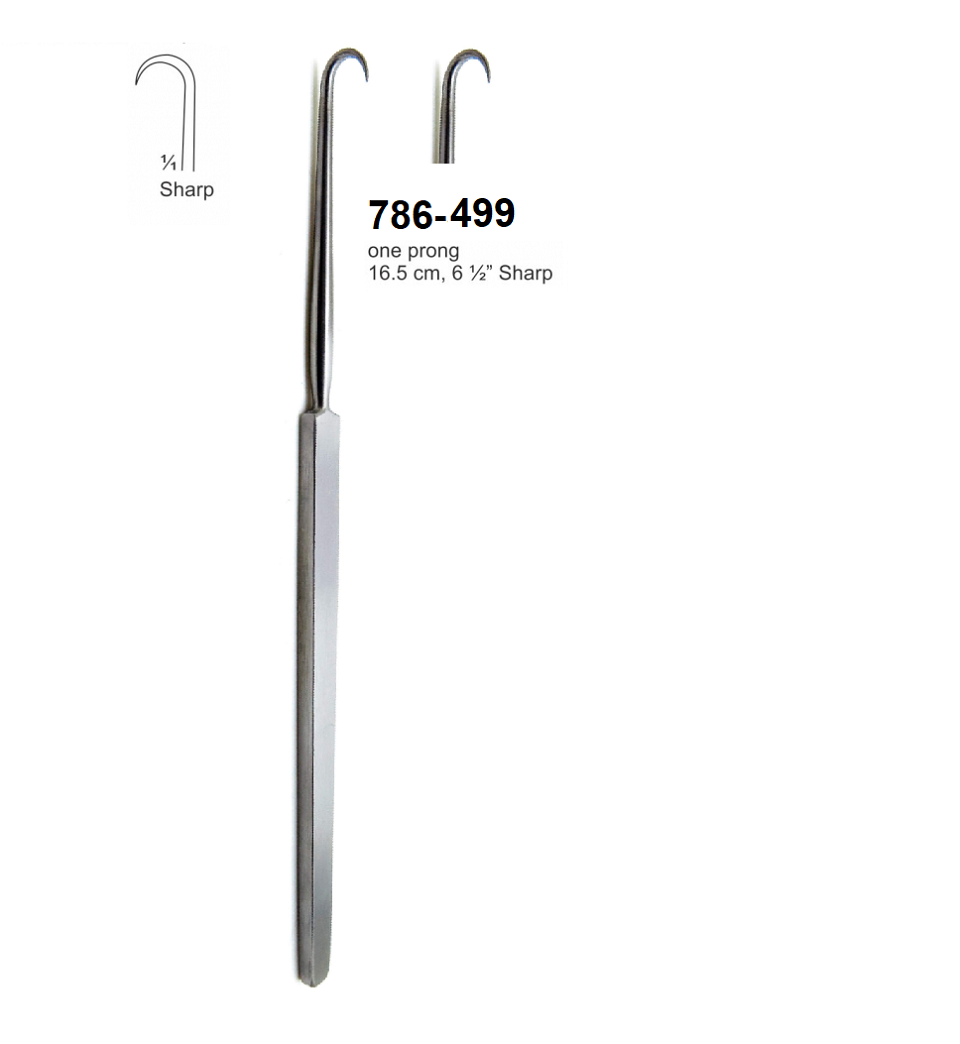 Skin Hook & Retractor, 786-499 – Surgical Design Shop