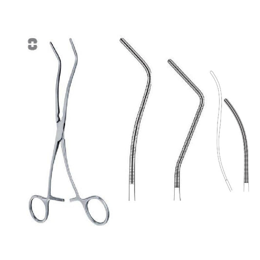 Cooley & atraumatic cardiovascular forceps