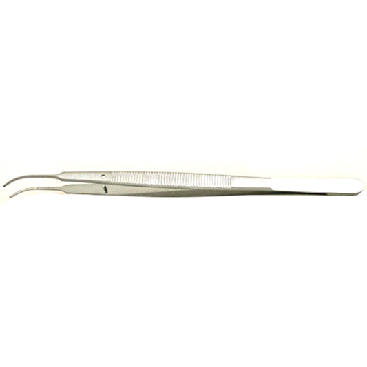 Gerlad Dressing Forceps Serrated Cvd. 7"